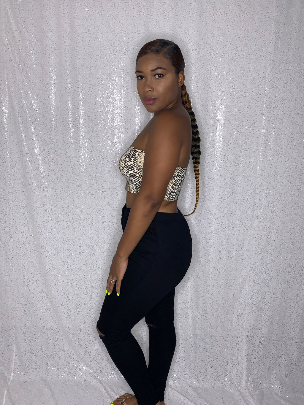 ALL BLACK SLIT